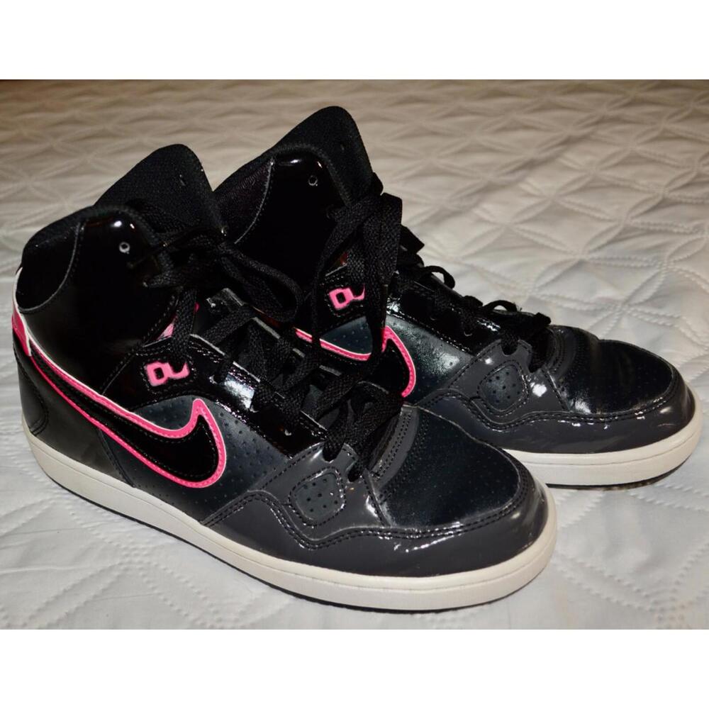 Size 10 - Nike Son of Force Grey, Pink Womens  Great Condition, Little Wear